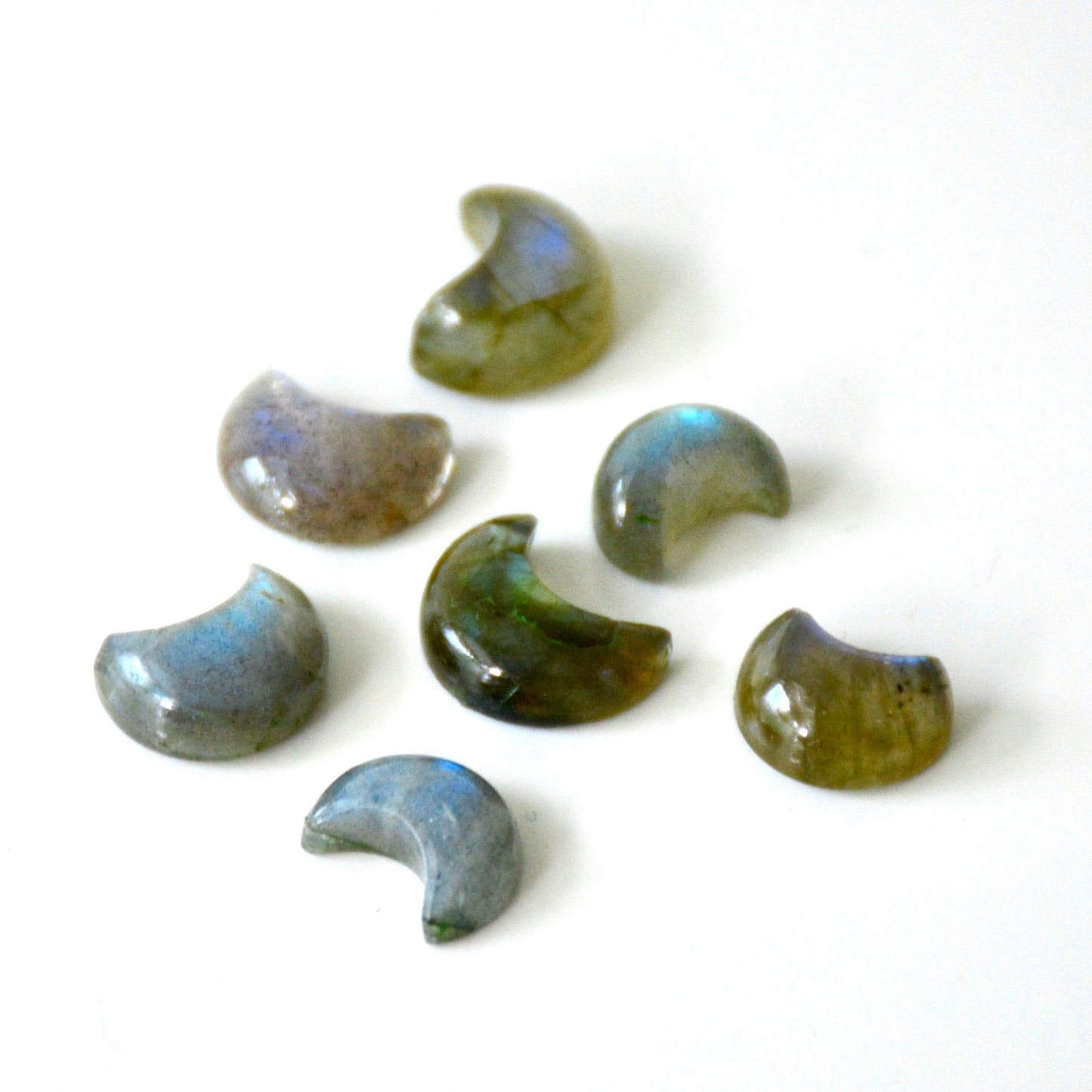 Labradoriet | Cabochon maan | 11 mm