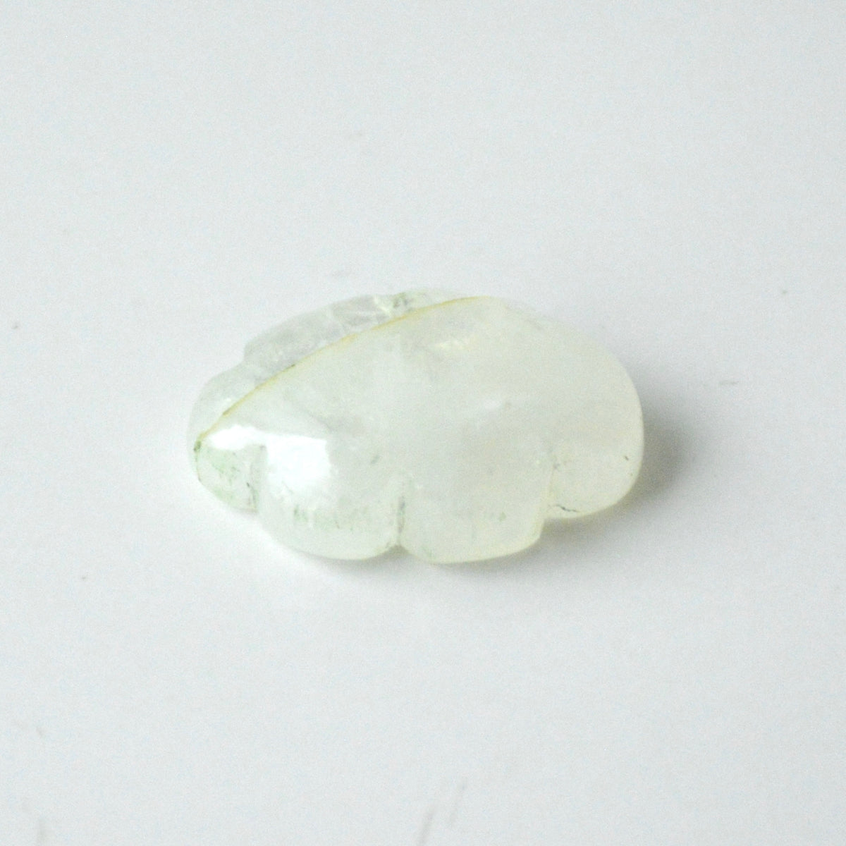 Regenboog maansteen | cabochon wolk | 25x18 mm