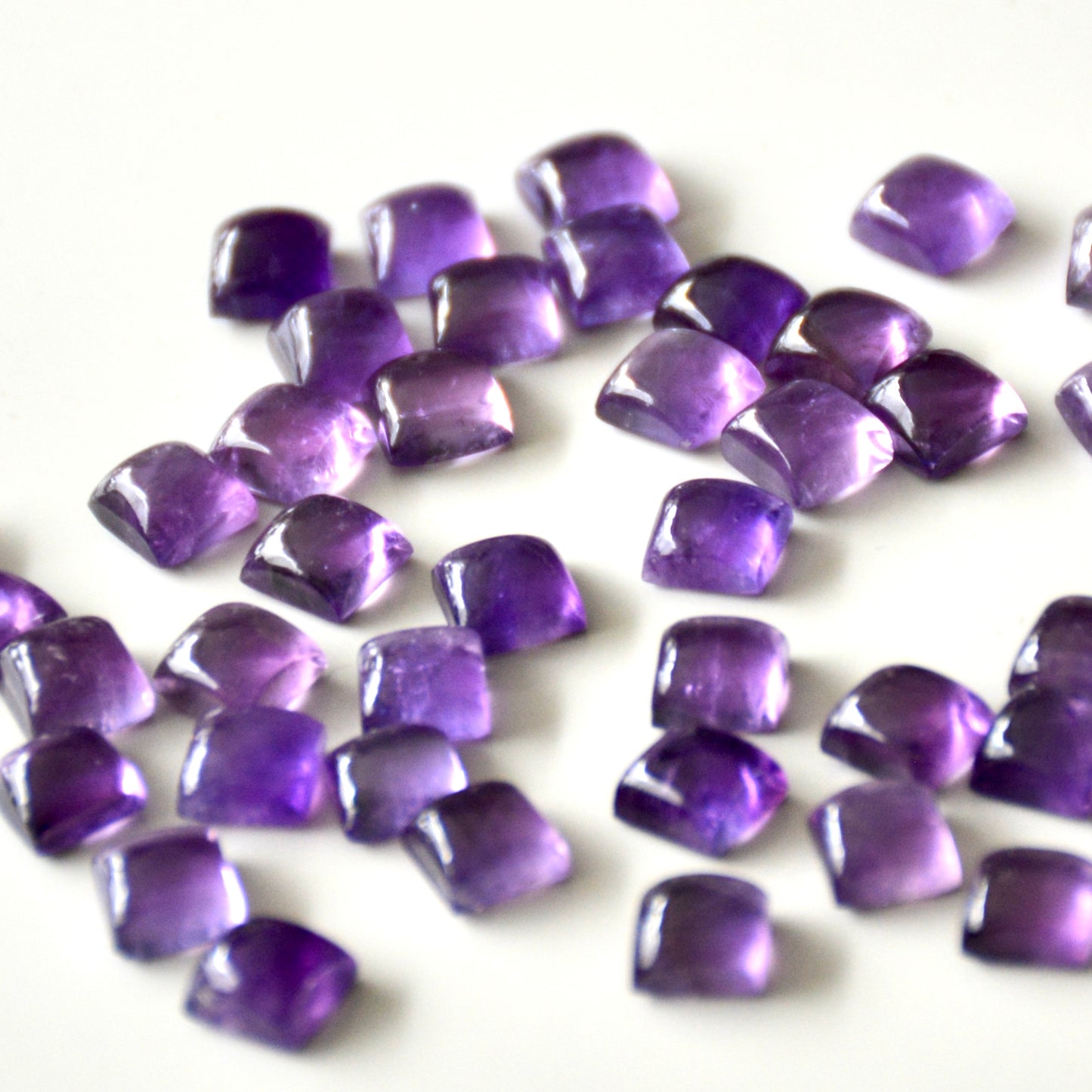 Amethist | Cabochon vierkant | 6x6 mm