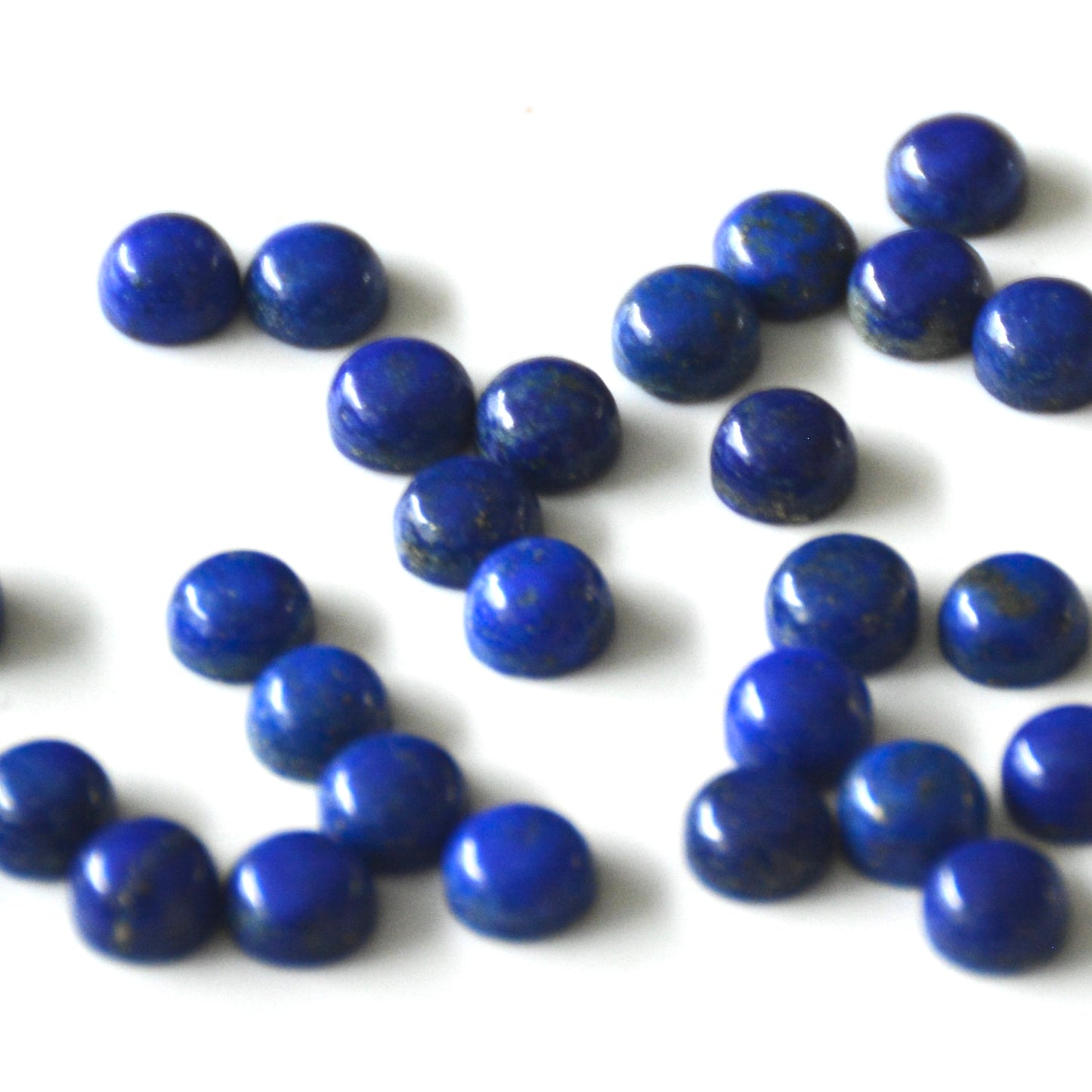 Lapis lazuli | Cabochon rond | 5 mm