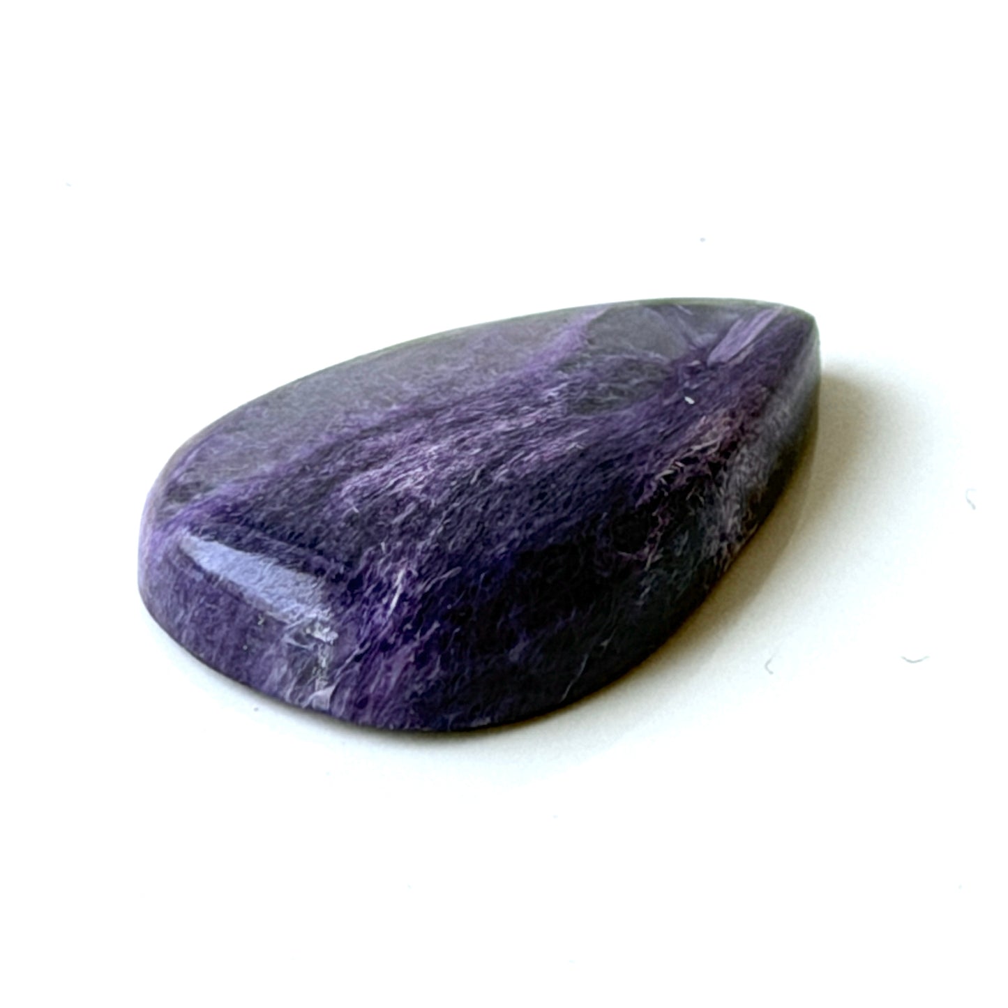 Charoiet | Cabochon druppel | 30x19 mm