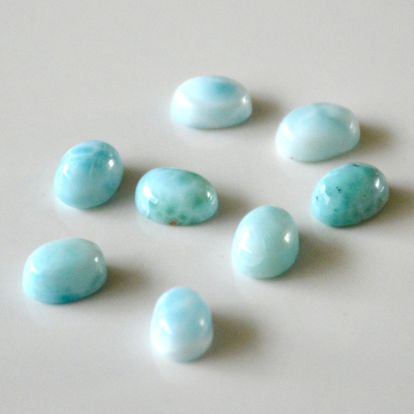 Larimar | Cabochon ovaal | 8x6 mm