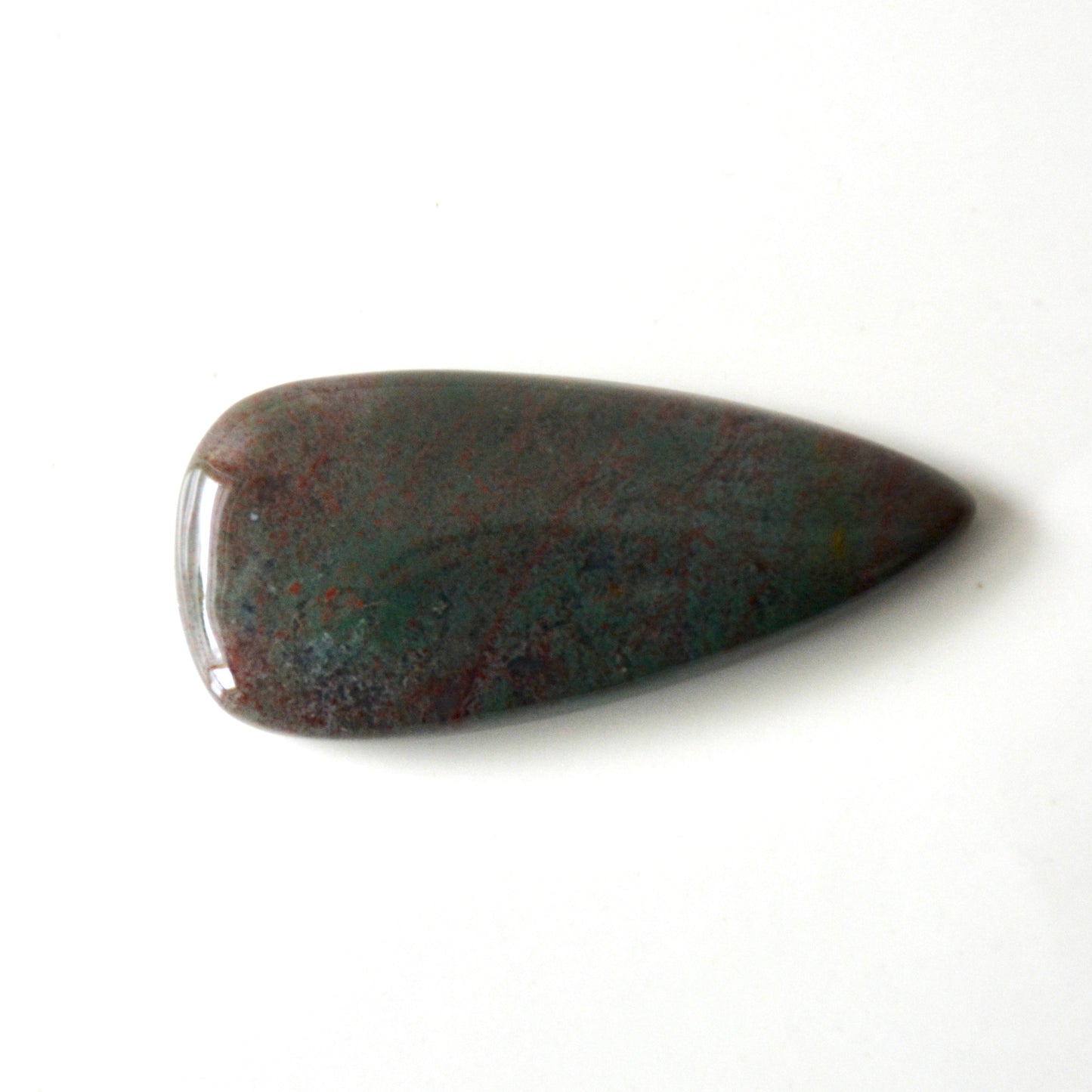 Heliotroop | Cabochon druppel | 37x17 mm