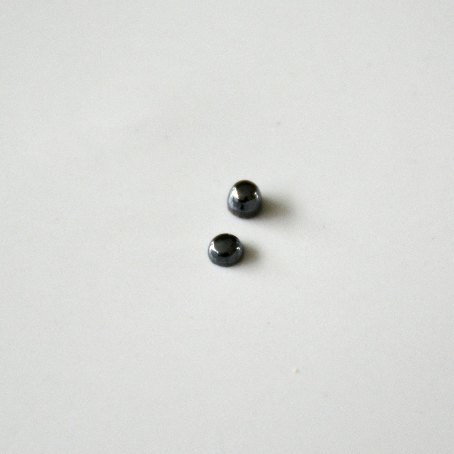 Hematiet | Cabochon rond | 3 mm