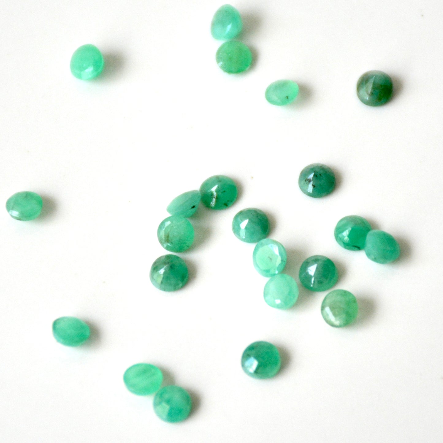 Smaragd | Facet rond | 4 mm