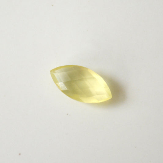 Lemon kwarts | Facet marquise | 16x8 mm