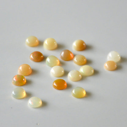 Vuuropaal | Cabochon rond | 6 mm