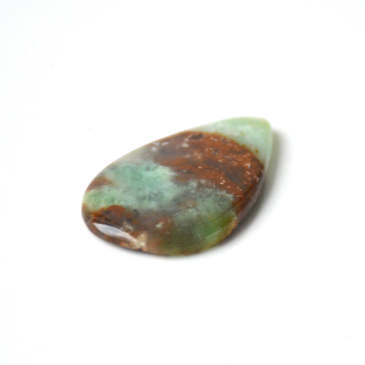 Chrysopraas | Cabochon druppel | 35x20 mm