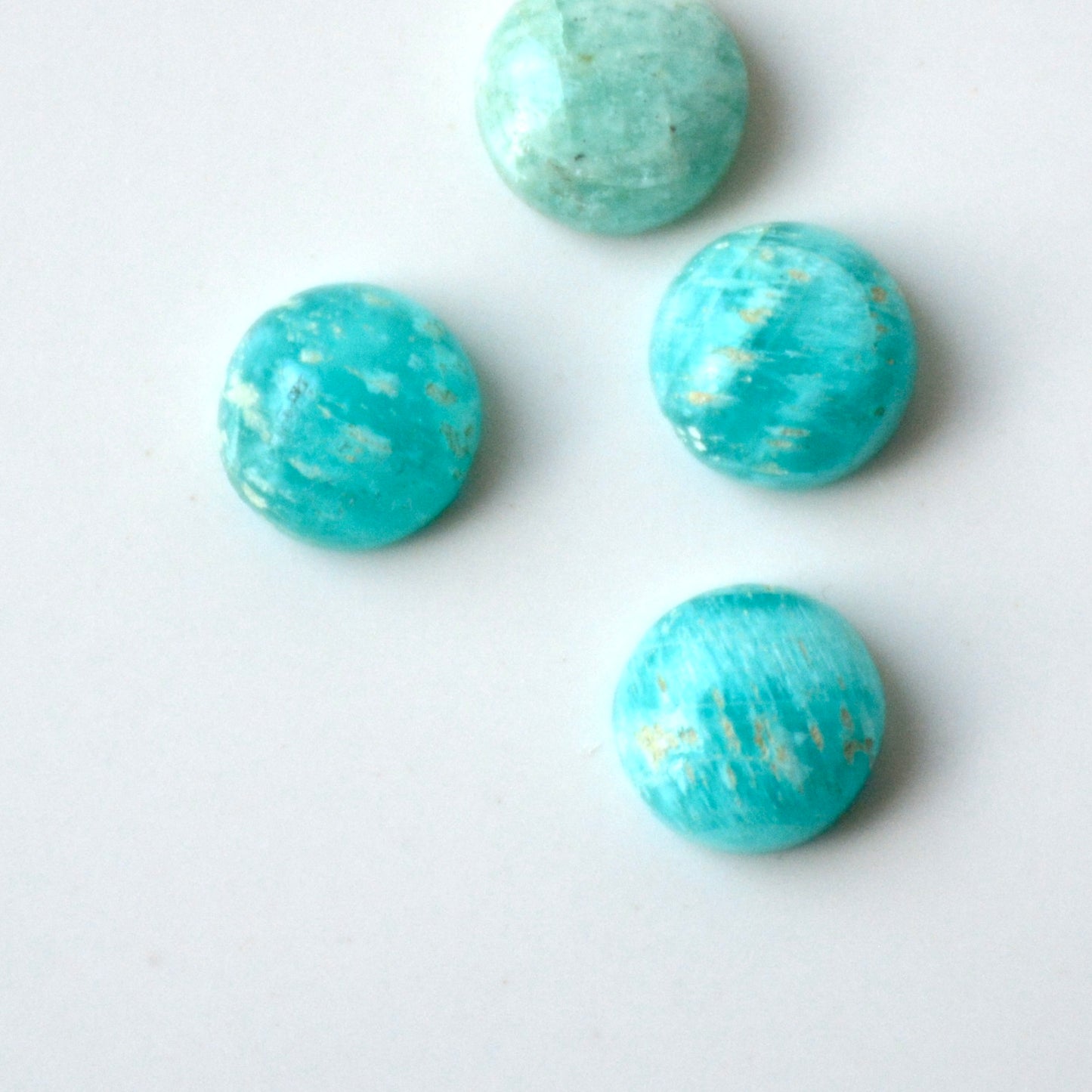 Amazoniet | Cabochon rond | 8 mm