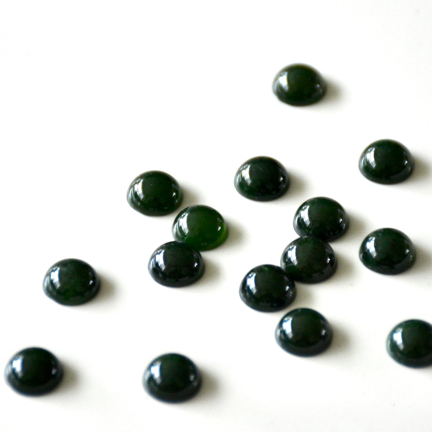 Jade | Cabochon rund | 8mm