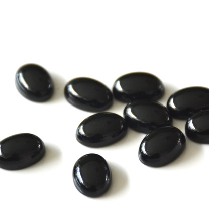 Onyx | Cabochon rond | 14x10 mm