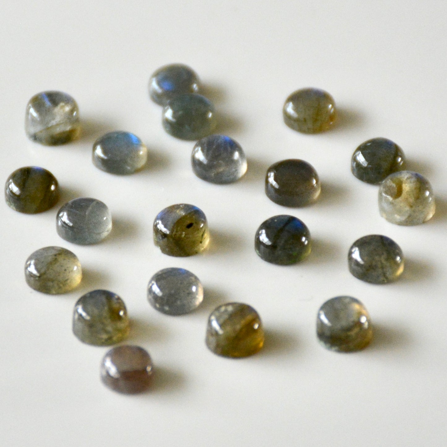 Labradorite | Cabochon round | 6mm