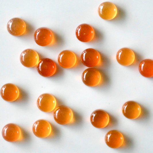 Carnelian | Cabochon round | 5mm