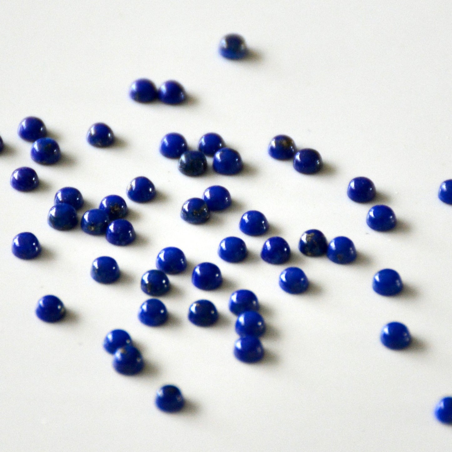 Lapis lazuli | Cabochon rond | 3 mm