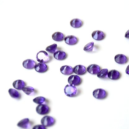 Amethist | Facet rond | 4 mm