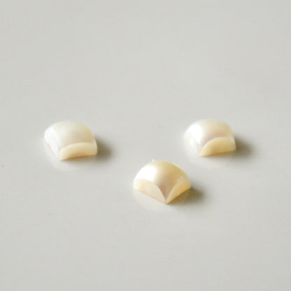 Parel | Cabochon vierkant | 6x6 mm