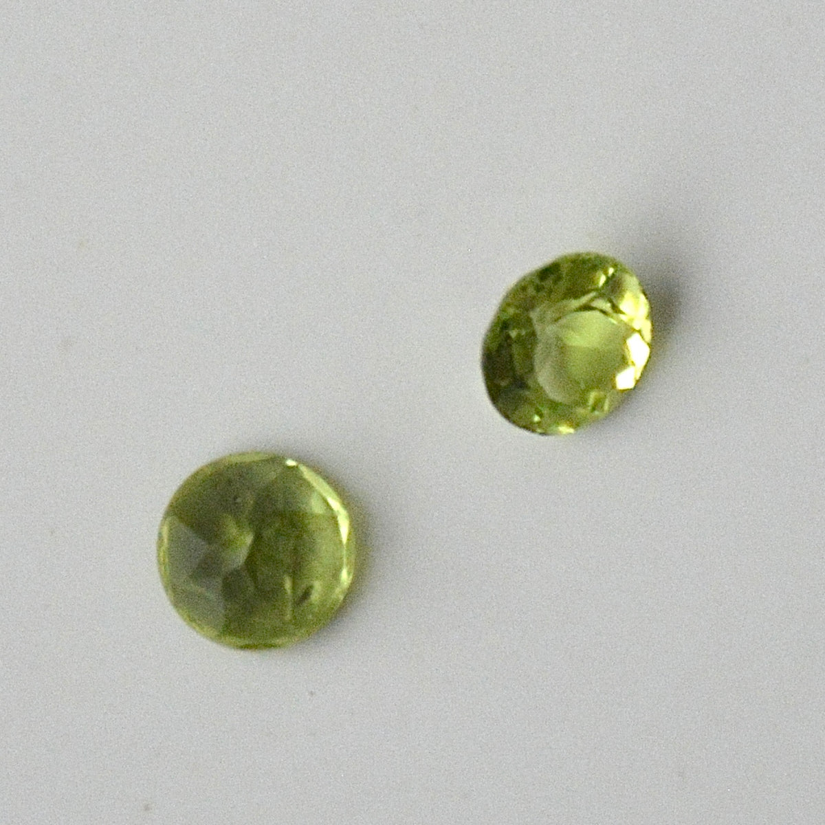 Peridot | Rond facet | 5 mm