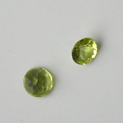 Peridot | Rond facet | 5 mm
