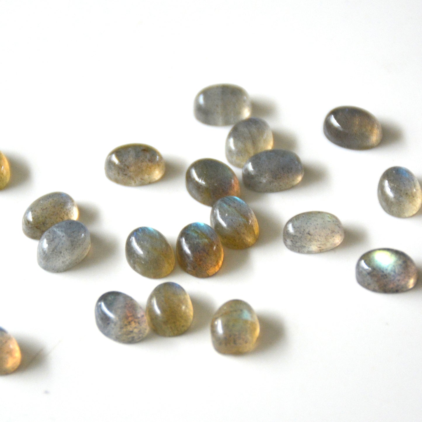 Labradoriet | Cabochon ovaal | 8x6 mm