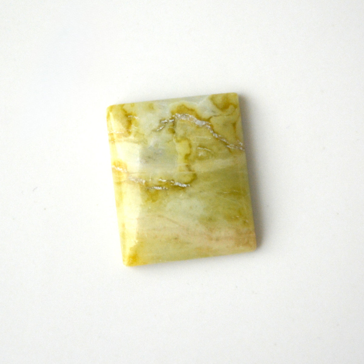 Serpentijn | Cabochon rechthoek | 23x19 mm