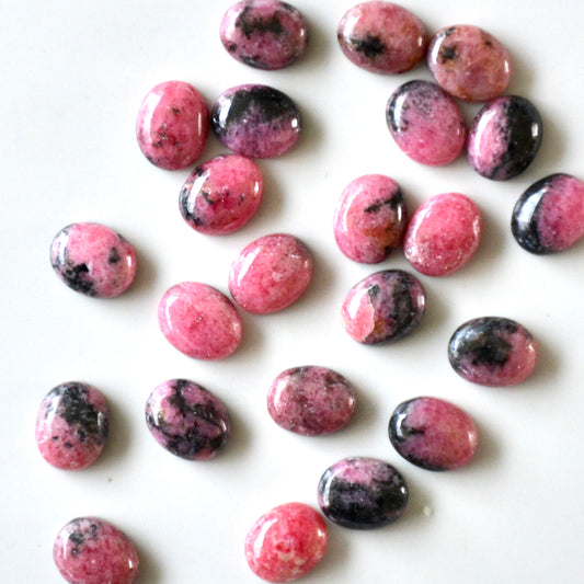 Rhodonite | Cabochon oval | 10x8mm