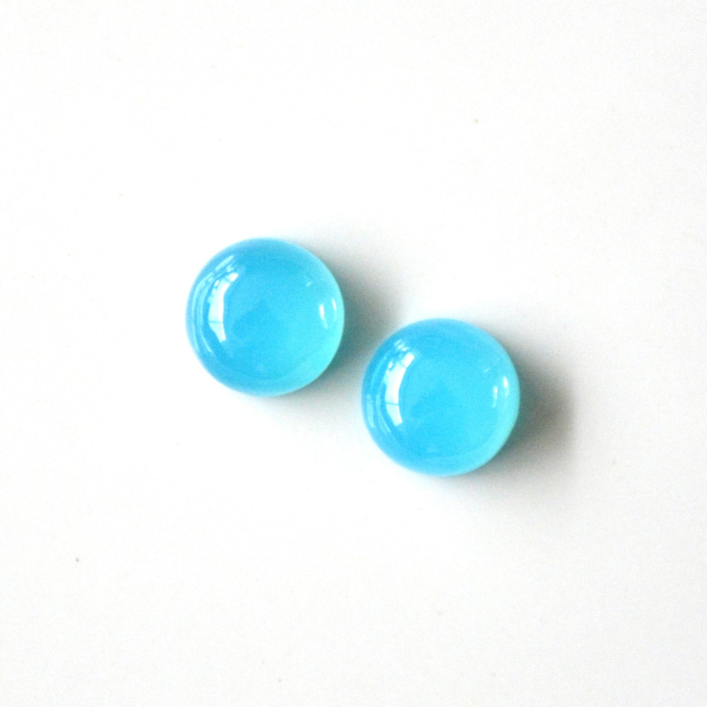 Chalcedoon blauw | Cabochon rond | 12 mm