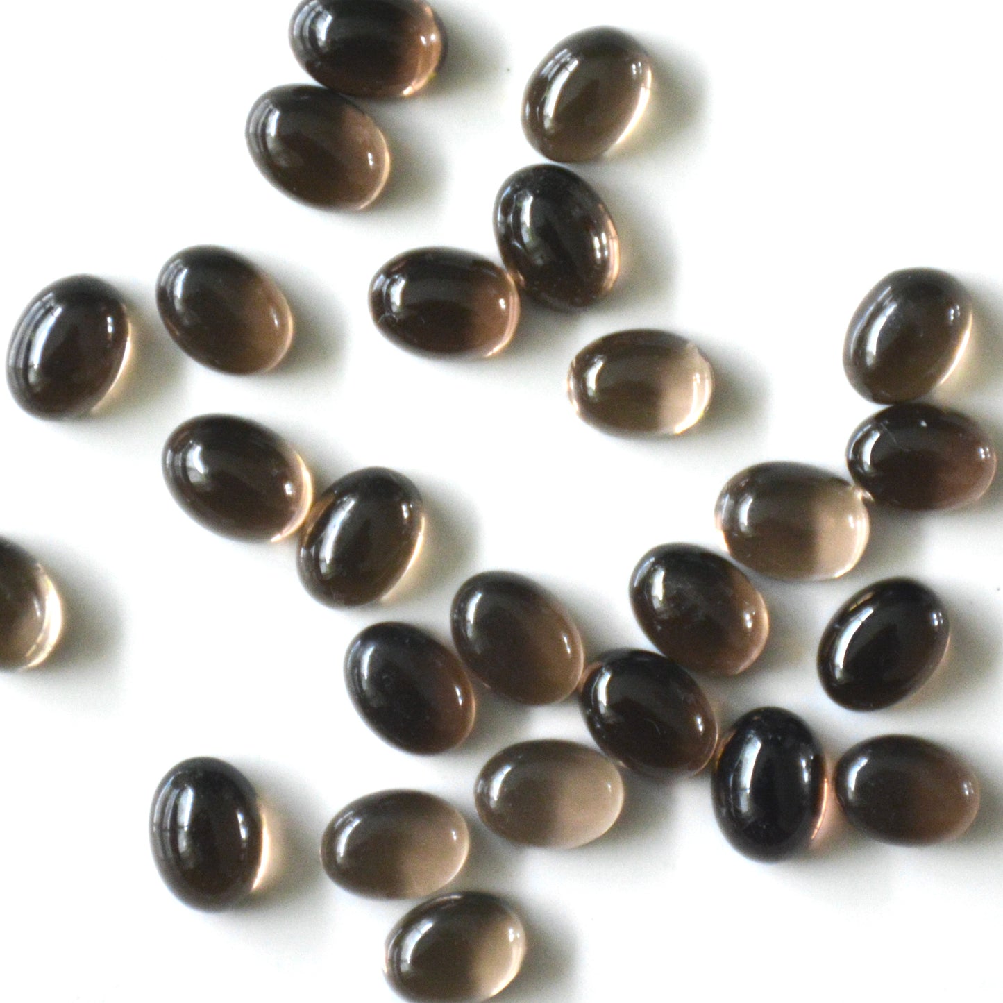 Rookkwarts | Cabochon ovaal | 8x6 mm