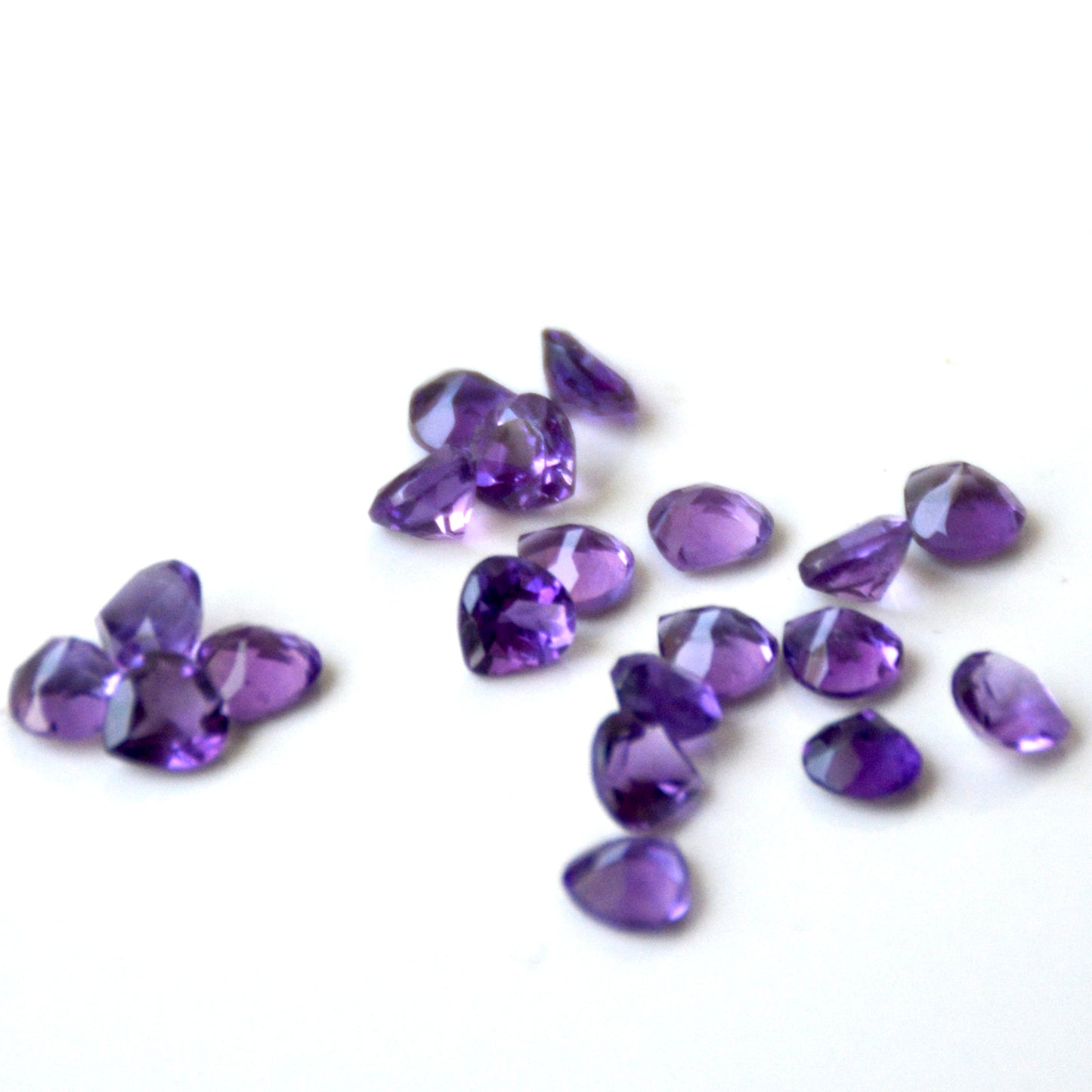 Amethist | Facet druppel | 5x5 mm