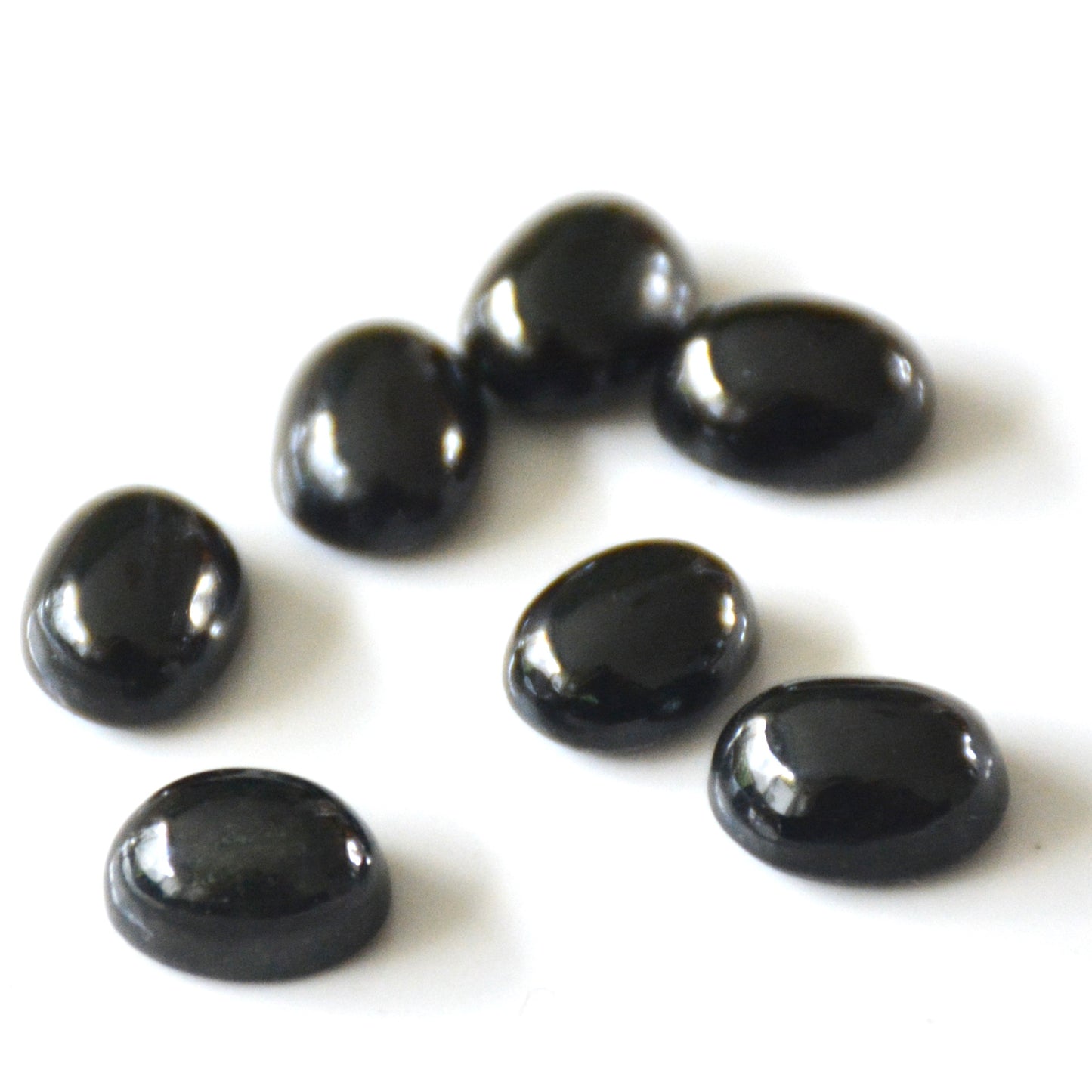 Sterdiopsiet | Cabochon ovaal | 10x8 mm