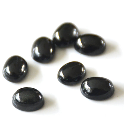 Sterdiopsiet | Cabochon ovaal | 10x8 mm
