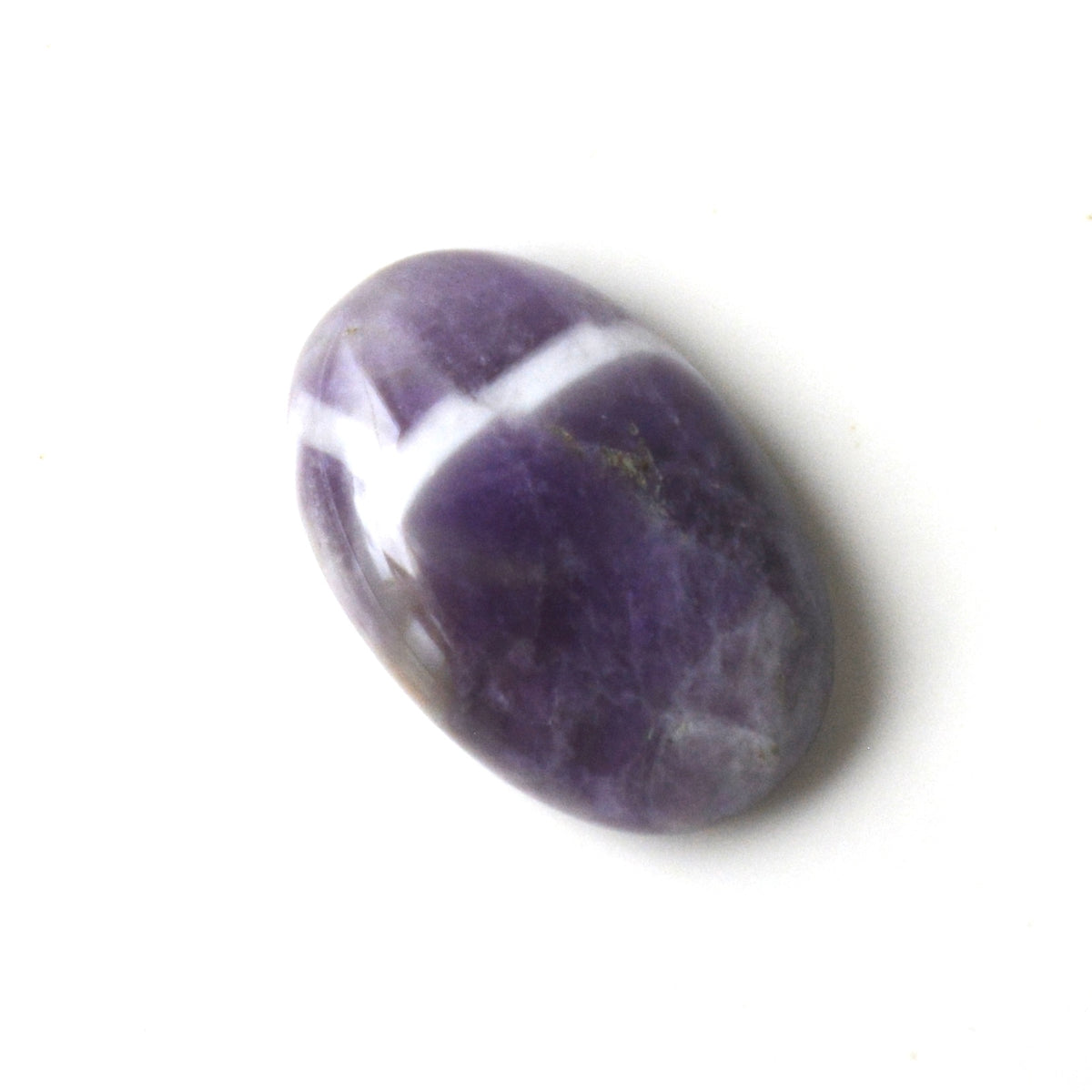 Bandamethist | Cabochon ovaal | 18x12 mm