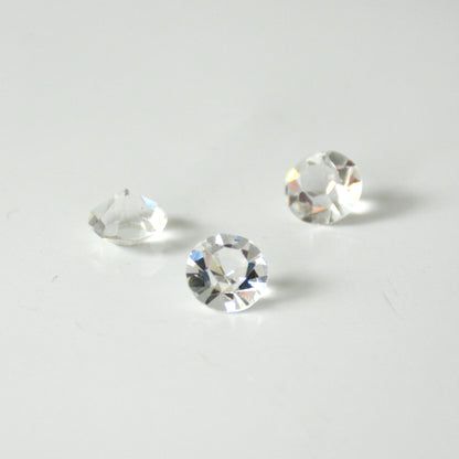 Bergkristal | Facet rond | 8 mm