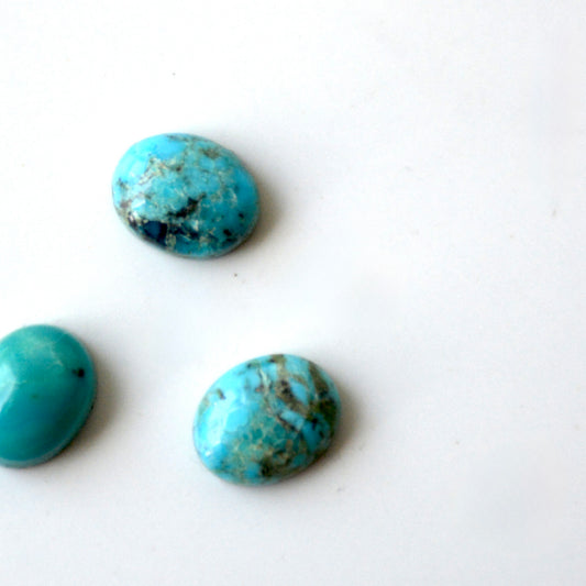Turkoois | Cabochon ovaal | 10x8 mm