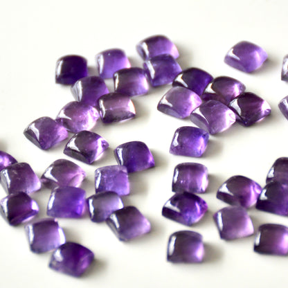Amethist | Cabochon vierkant | 6x6 mm