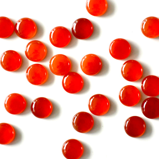 Carnelian | Cabochon round | 14mm