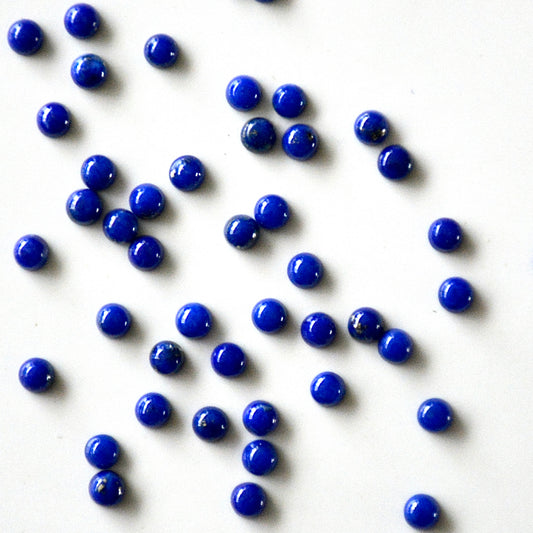 Lapislazuli | Cabochon rund | 3mm