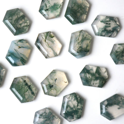 Mosagaat | Hexagon step cut | 14x10 mm