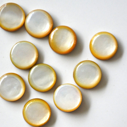 Parelmoer | Cabochon rond | 10 mm