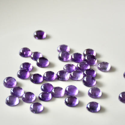 Amethist | Cabochon rond | 10 mm