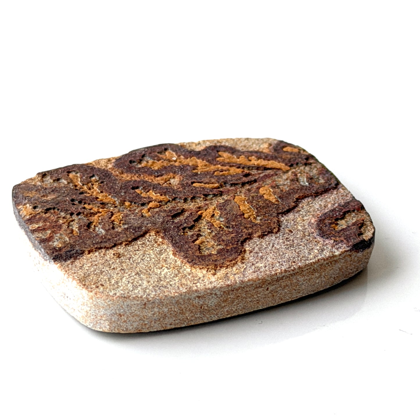 Psilomelaan dendriet | Cabochon rechthoek | 44x36 mm