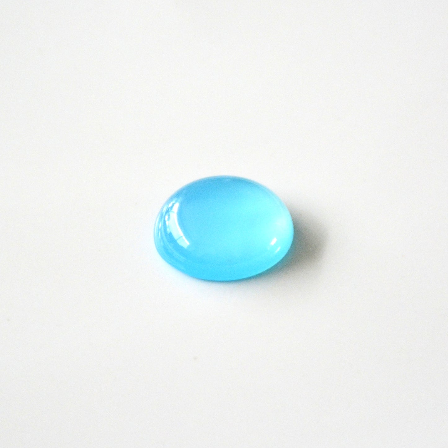 Chalcedoon blauw | Cabochon rond | 16 mm