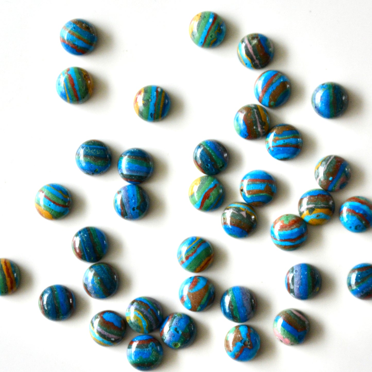 Calsilica | Cabochon rond | 8 mm