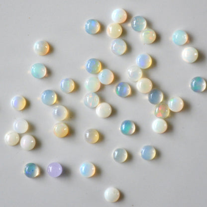 Vuuropaal | Cabochon rond | 5 mm