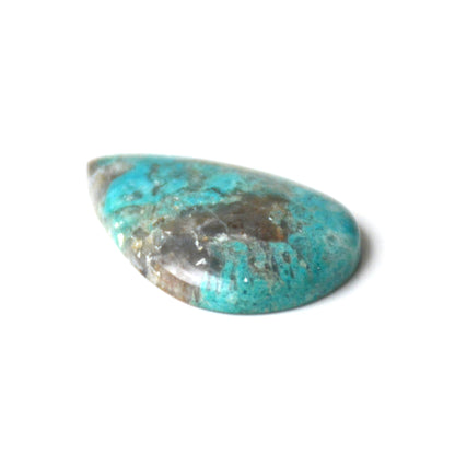 Chrysocolla | Cabochon druppel | 29x20 mm