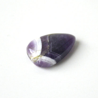 Bandamethist | Cabochon druppel | 22x15 mm
