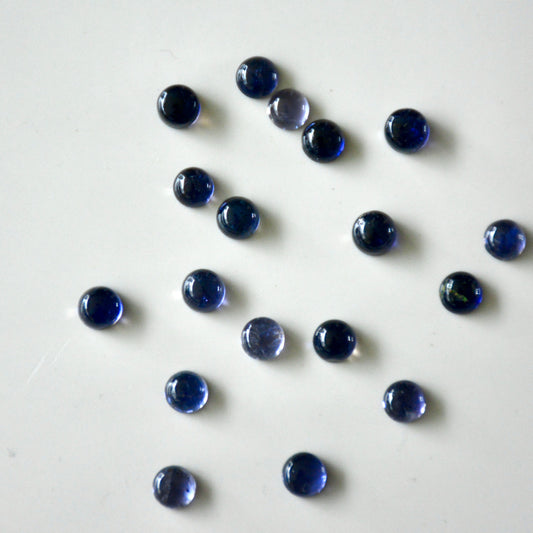 Iolite | Cabochon round | 5mm