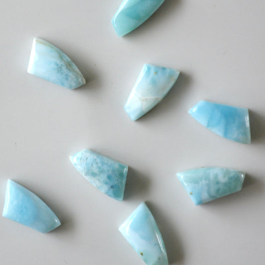 Larimar | Cabochon-Freiform | 16x8mm