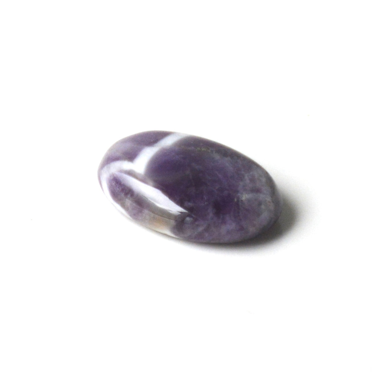 Bandamethist | Cabochon ovaal | 18x12 mm