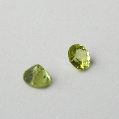 Peridot | Rond facet | 5 mm