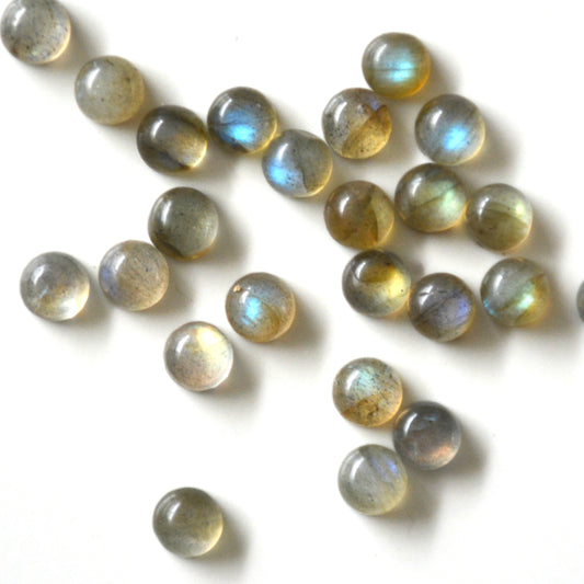 Labradoriet | Cabochon rond | 5 mm